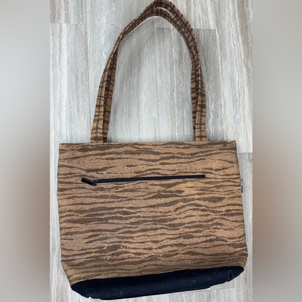 Spicer Bags Eco Friendly Lined Cork Tote Bag